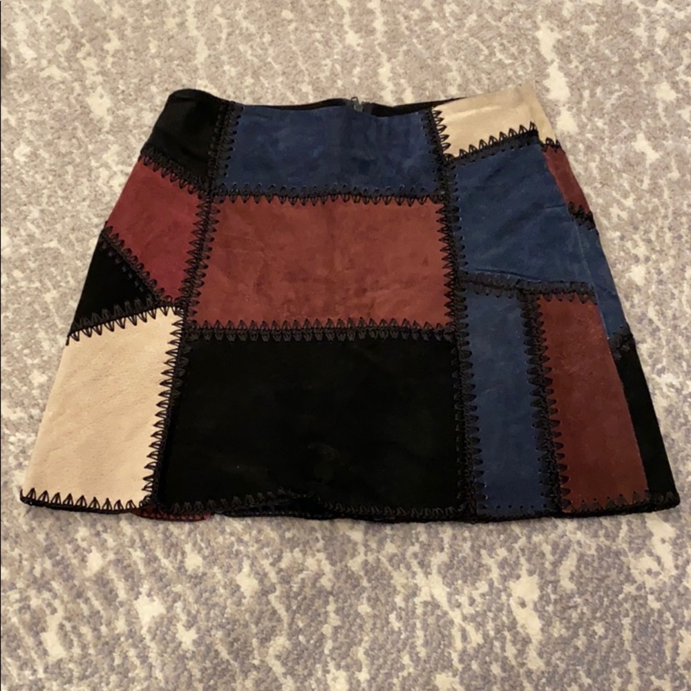 Zara patch skirt XS